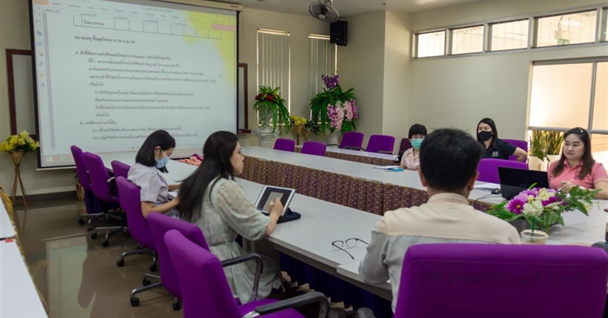 คณะสหเวชศาสตร์ ประชุมคณะกรรมการบริหารงานวิจัยและนวัตกรรม พิจารณาให้ทุนสนับสนุนกลุ่มวิจัย จากเงินรายใด้คณะฯ